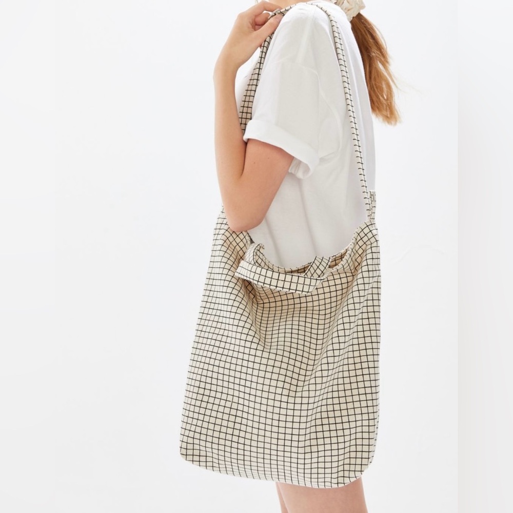 BAGGU Checkered duck bag